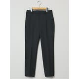 ポンチ テーパードパンツ 組織紺(セットアップ可能) | TAKA-Q WOMEN | 詳細画像11