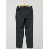 ポンチ テーパードパンツ 組織紺(セットアップ可能) | TAKA-Q WOMEN | 詳細画像12