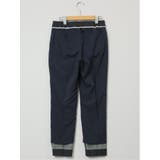 ポンチ テーパードパンツ 組織紺(セットアップ可能) | TAKA-Q WOMEN | 詳細画像14