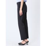 クールドッツ テーパードパンツ 紺(セットアップ可能) | TAKA-Q WOMEN | 詳細画像6