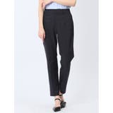75紺 | クールドッツ テーパードパンツ 紺(セットアップ可能) | TAKA-Q WOMEN
