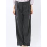 ビリーストライプ ワイドパンツ グレー(セットアップ可能) | TAKA-Q WOMEN | 詳細画像7 