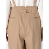 ウーリッシュ セットアップ ワイドパンツ キャメル | TAKA-Q WOMEN | 詳細画像9 