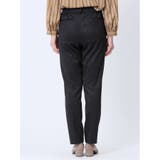ストレッチポンチ テーパードパンツ 無地柄(セットアップ可能) | TAKA-Q WOMEN | 詳細画像7 