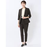 ストレッチウォッシャブル サッカー テーパードパンツ | TAKA-Q WOMEN | 詳細画像6