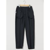 ストレッチウォッシャブル シャーク テーパードパンツ 紺(セットアップ可能) | TAKA-Q WOMEN | 詳細画像10