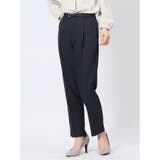 75紺 | ストレッチウォッシャブル シャーク テーパードパンツ 紺(セットアップ可能) | TAKA-Q WOMEN