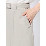 ストレッチウォッシャブル シャーク ワイドパンツ ベージュ(セットアップ可能) | TAKA-Q WOMEN | 詳細画像9