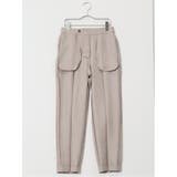 ストレッチウォッシャブル テーパードパンツ ベージュ(セットアップ可能) | TAKA-Q WOMEN | 詳細画像11