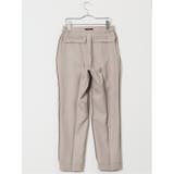 ストレッチウォッシャブル テーパードパンツ ベージュ(セットアップ可能) | TAKA-Q WOMEN | 詳細画像12