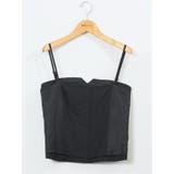 ストレッチウォッシャブル ピンスト ビスチェ 紺(セットアップ可能) | TAKA-Q WOMEN | 詳細画像10 