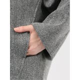 ツイード調ボンディング ノーカラーブルゾン | TAKA-Q WOMEN | 詳細画像20 