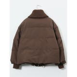 衿ニット エンボス ショートダウン | TAKA-Q WOMEN | 詳細画像16 