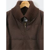 衿ニット エンボス ショートダウン | TAKA-Q WOMEN | 詳細画像17 