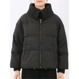 衿ニット エンボス ショートダウン | TAKA-Q WOMEN | 詳細画像6 