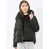 05黒 | ピーチスキン ショートダウン | TAKA-Q WOMEN