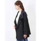 スタンドカラー ダブルトレンチコート | TAKA-Q WOMEN | 詳細画像12