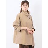 スタンドカラー ダブルトレンチコート | TAKA-Q WOMEN | 詳細画像4