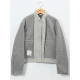 起毛 ショートブルゾン | TAKA-Q WOMEN | 詳細画像12