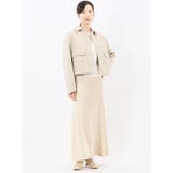 起毛 ショートブルゾン | TAKA-Q WOMEN | 詳細画像19