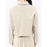 起毛 ショートブルゾン | TAKA-Q WOMEN | 詳細画像22