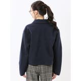起毛 ショートブルゾン | TAKA-Q WOMEN | 詳細画像25