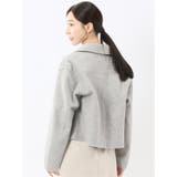 起毛 ショートブルゾン | TAKA-Q WOMEN | 詳細画像3