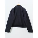 起毛 ショートブルゾン | TAKA-Q WOMEN | 詳細画像34