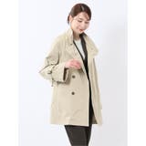 ツイル ハーフスタンドコート | TAKA-Q WOMEN | 詳細画像32