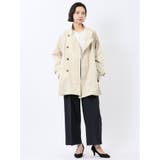 ツイル ハーフスタンドコート | TAKA-Q WOMEN | 詳細画像5