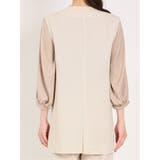 麻調合繊 ロングジレ(セットアップ可能) | TAKA-Q WOMEN | 詳細画像17 