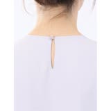 消しプリーツ 7分袖プルオーバーブラウス | TAKA-Q WOMEN | 詳細画像9