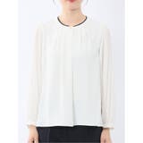 袖プリーツ プルオーバーブラウス | TAKA-Q WOMEN | 詳細画像20 