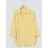 脇タック前開き スキッパーシャツチュニック | TAKA-Q WOMEN | 詳細画像23