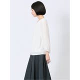 ネックレス付き 8分袖プルオーバーブラウス | TAKA-Q WOMEN | 詳細画像2