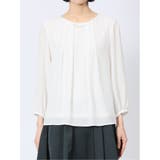 ネックレス付き 8分袖プルオーバーブラウス | TAKA-Q WOMEN | 詳細画像6