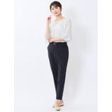 ネックレス付き 7分袖プルオーバーブラウス | TAKA-Q WOMEN | 詳細画像15