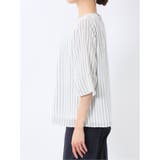 ネックレス付き 7分袖プルオーバーブラウス | TAKA-Q WOMEN | 詳細画像17