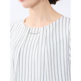 ネックレス付き 7分袖プルオーバーブラウス | TAKA-Q WOMEN | 詳細画像19