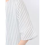 ネックレス付き 7分袖プルオーバーブラウス | TAKA-Q WOMEN | 詳細画像20