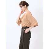 ネックレス付き 7分袖プルオーバーブラウス | TAKA-Q WOMEN | 詳細画像23
