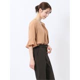 ネックレス付き 7分袖プルオーバーブラウス | TAKA-Q WOMEN | 詳細画像24