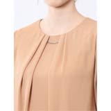 ネックレス付き 7分袖プルオーバーブラウス | TAKA-Q WOMEN | 詳細画像29