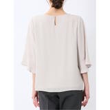 ネックレス付き 7分袖プルオーバーブラウス | TAKA-Q WOMEN | 詳細画像8