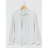 ビンテージサテン リボンタイ 長袖プルオーバーブラウス | TAKA-Q WOMEN | 詳細画像11 