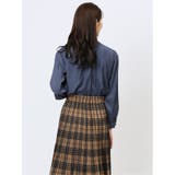 ビンテージサテン リボンタイ 長袖プルオーバーブラウス | TAKA-Q WOMEN | 詳細画像27 