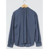 ビンテージサテン リボンタイ 長袖プルオーバーブラウス | TAKA-Q WOMEN | 詳細画像36 