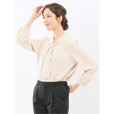 ボウタイ 長袖プルオーバーブラウス | TAKA-Q WOMEN | 詳細画像22 