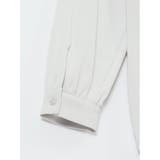 ストレッチ 配色ボウタイ 長袖ブラウス | TAKA-Q WOMEN | 詳細画像10 