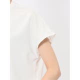 バンドカラータック ノースリ比翼ブラウス | TAKA-Q WOMEN | 詳細画像10
